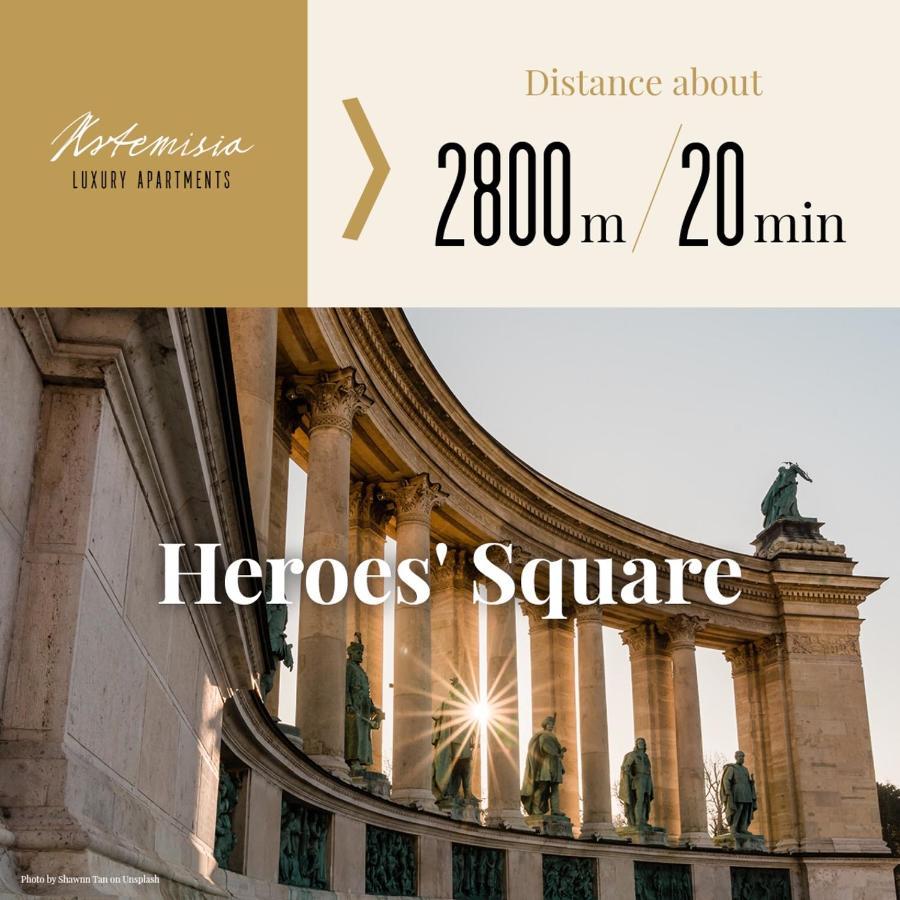 Artemisia Luxury Apartments Penthouse Budapest Bagian luar foto